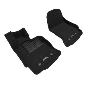 Chevrolet Corvette Floor Mat Set - 3D MAXpider - Elegant - Black - `14-`19